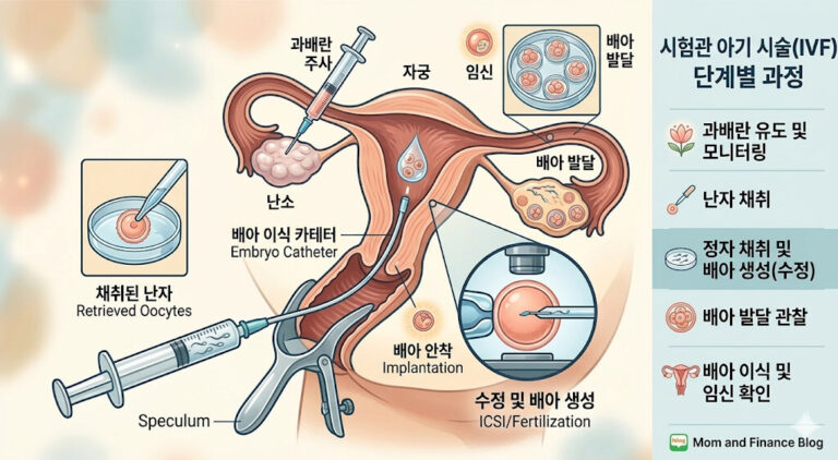 시험관 시술 과정, 성공률, 비용 총정리 (임신성공 후기 포함)