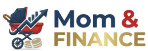 mom and finance 로고 이미지 그림