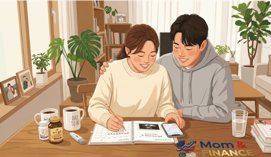 건강한 아기를 위한 임신 준비 체크리스트 인포그래픽